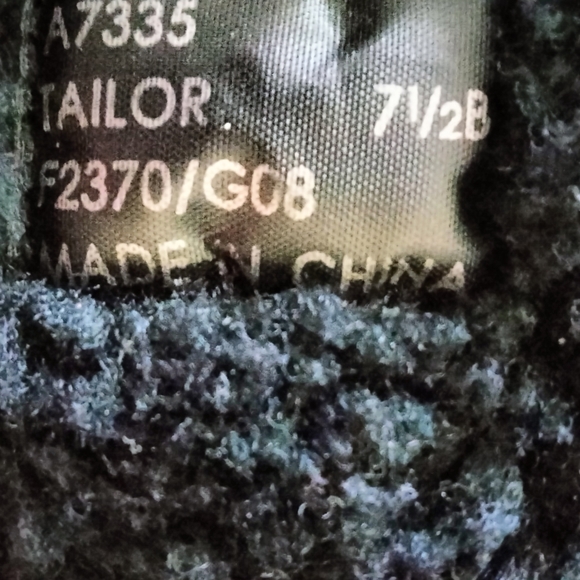 Coach Signature Patterned Black and Grey Tailor Hiking Boots Size 7.5 - Picture 11 of 12